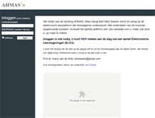 Tablet Screenshot of ahmas.nl